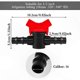 thumbnail image 2 of 10-Pack 1/2 Inch Drip Irrigation Valves for 16mm Tubing, Barbed Shut-Off Connectors for Garden Hose Systems, 2 of 5
