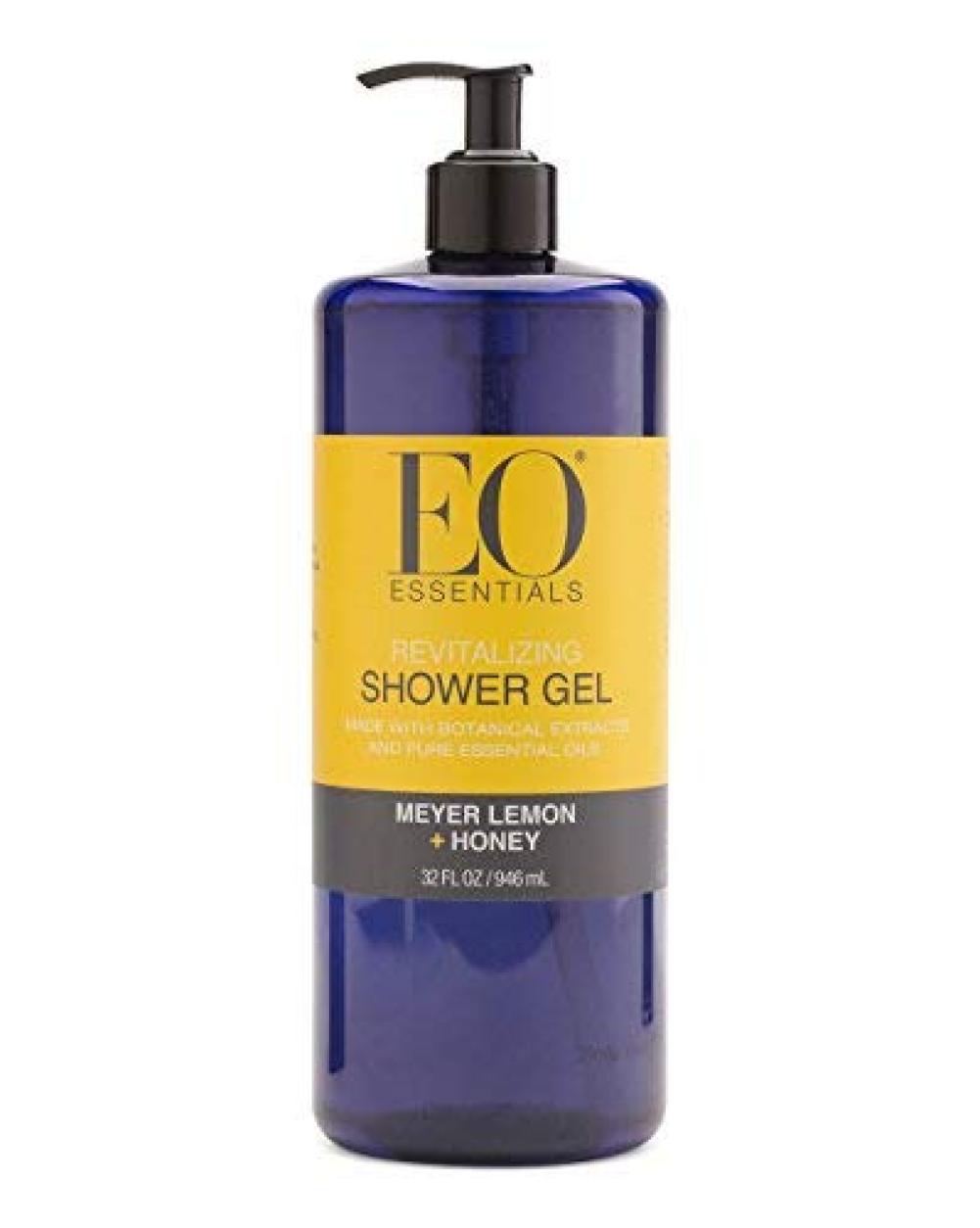 EO Meyer Lemon Plus Honey Shower Gel 32 Ounce
