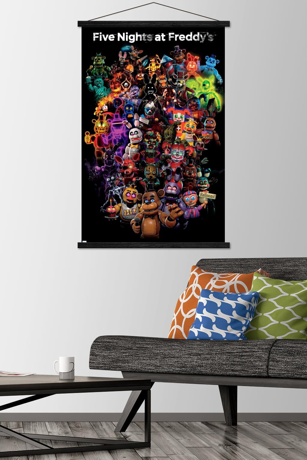 Five Nights at Freddy's: Special Delivery - Collage Wall Poster