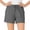 Gray A1, variant on Women's Plus Size Shorts Summer Athletic Workout Sweat Shorts Casual Gym Running Lounge Shorts with Pockets