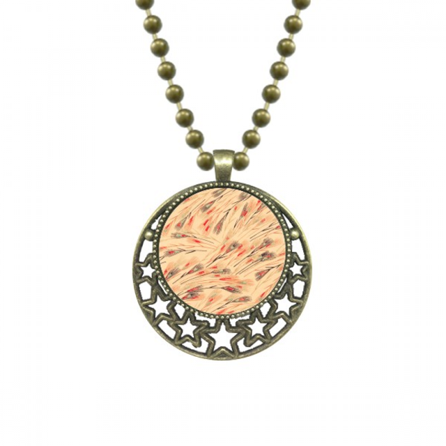 Abstracto Naturaleza graffiti patrón japonés Colgante Estrella Collar Luna Cadena Joyas Unbranded M