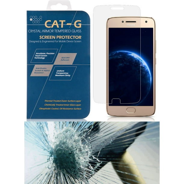 Moto G5 Plus Glass, NEW CLEAR HARD TEMPERED GLASS SCREEN GUARD