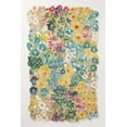 thumbnail image 3 of ALEF HOME Hand-Tufted Multicolor Floral Design Area Rug, 10X14, 100% New Zealand Wool, 3 of 3