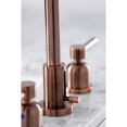 thumbnail image 3 of Fauceture FSC892DLAC Concord Widespread Bathroom Faucet, Antique Copper, 3 of 8