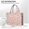 thumbnail image 3 of Large Capacity Tote Bag,Floral Fairy Princess Pattern Handbag Fashion Luxury Tote Bag,15.7"x13"x 5.1" Inches,Laptop Compatible, 3 of 6