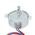 thumbnail image 5 of AC 220V-240V 4W 3RPM CCW/CW 20mm Thickness AC Synchronous Motor, 5 of 5