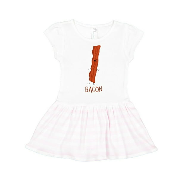 INKtastic Bacon Costume Toddler Dress