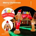 thumbnail image 4 of Resenkos 8-foot inflatable Christmas arch decoration, Multi-color, 4 of 11