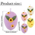 thumbnail image 3 of Welcome Home Decorations Easter Egg Ornaments for Tree Decorations Colorful Woven Easter Egg Hanging Ornaments for Easter Tree Basket Decor Spring Holiday Easter Hanging Decor Love Hanging Decoration, 3 of 8