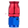 thumbnail image 2 of AN10 Red Blue Aluminium end Fitting PTFE hose fitting 0 45 90 180 Degree Swivel AN10 Fitting Adapter Hose End Oil Fuel Fitting, 2 of 5