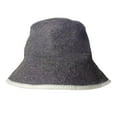thumbnail image 3 of Gorro para Sauna Zulema Tela de Fieltro Interior Gris, 3 of 8