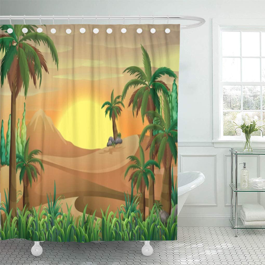 Details about   Waterproof Fabric Shower Curtain Set 72X72" Tropical Animal Sloth Tree Branch 