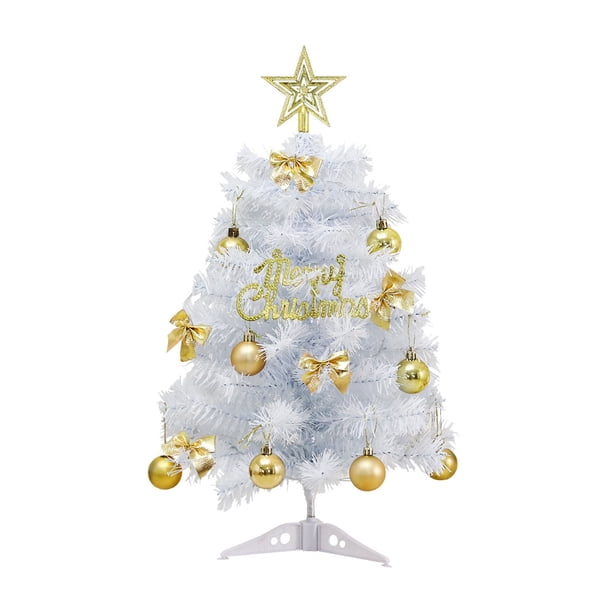 Apariencia realista: Este árbol de Navidad está hecho de plástico realista y duradero, y tiene un excelente rendimiento impermeable. Su diseño de trípode garantiza que se mantenga estable y erguido, i