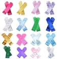 thumbnail image 2 of Guantes de coronación de Elsa para niña, guantes de dedo largo, ropa con estampado de lentejuelas de 24cm, accesorios de disfraz de princesa para fiesta de Halloween para niña Gao Jinjia LED, 2 of 2