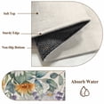 thumbnail image 6 of Floral Eucalyptus Leaves Round Area Rug 3Ft Washable Small Circle Rugs for Kitchen Entryway, Daisy Summer Botanical Rustic Non-Slip Carpet Floor Mats Indoor Outdoor Carpet Runner Aesthetic Home Decor, 6 of 8