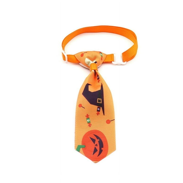 Halloween Design Pet Bowtie Cat Dog Adjustable Collar Decoration For Cat And Dog Tie Collar Accessories