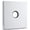 Chrome, variant on Corla Modern 3.5” Square Shower Arm Flange Extra Large Replacement Escutcheon Cover Plate (Chrome)