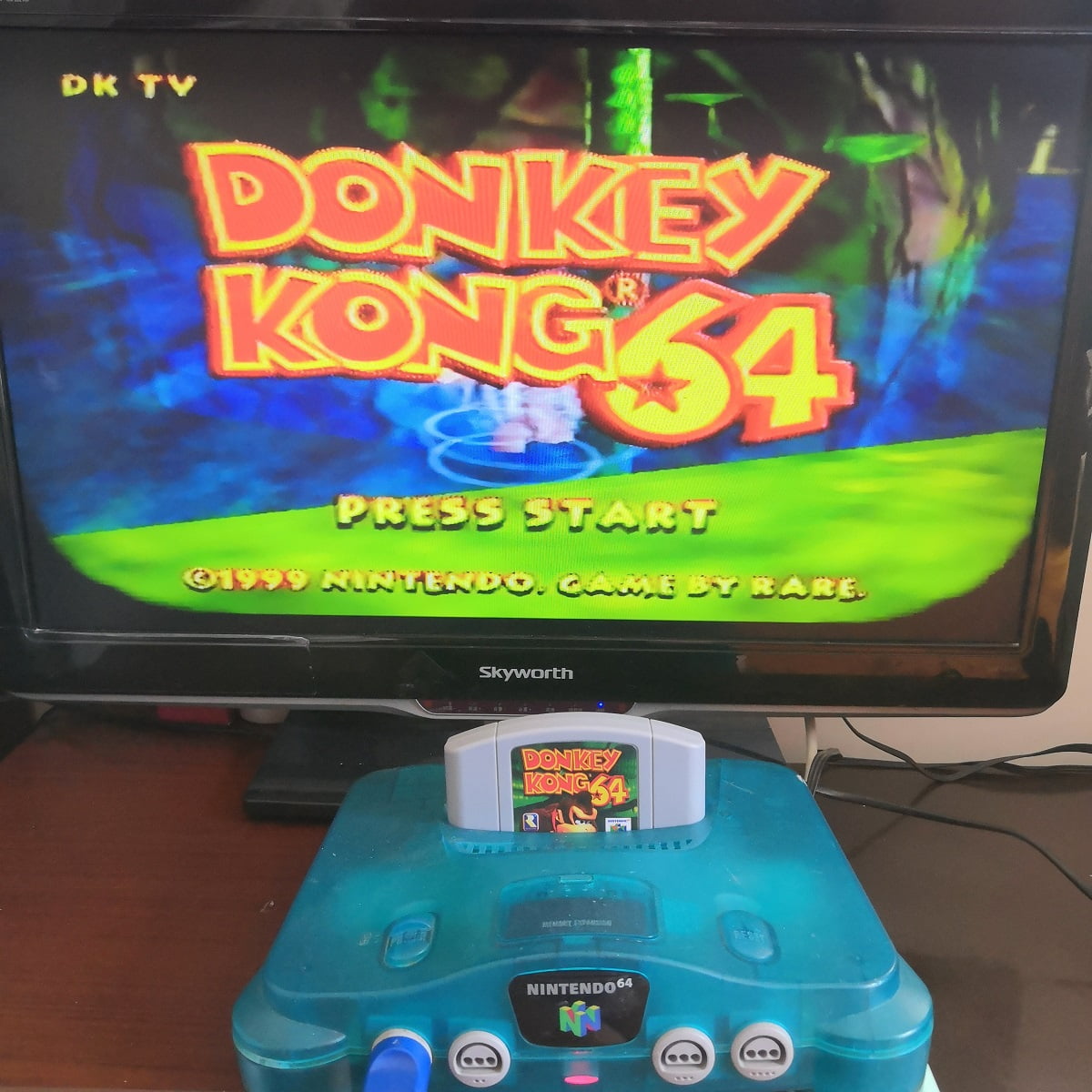 donkey kong 64 blue cartridge