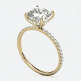 thumbnail image 6 of Auory Solitaire Engagement Rings 3CT Cushion Cut Moissanite 925 Sterling Silver Promise Ring for Women, 6 of 10