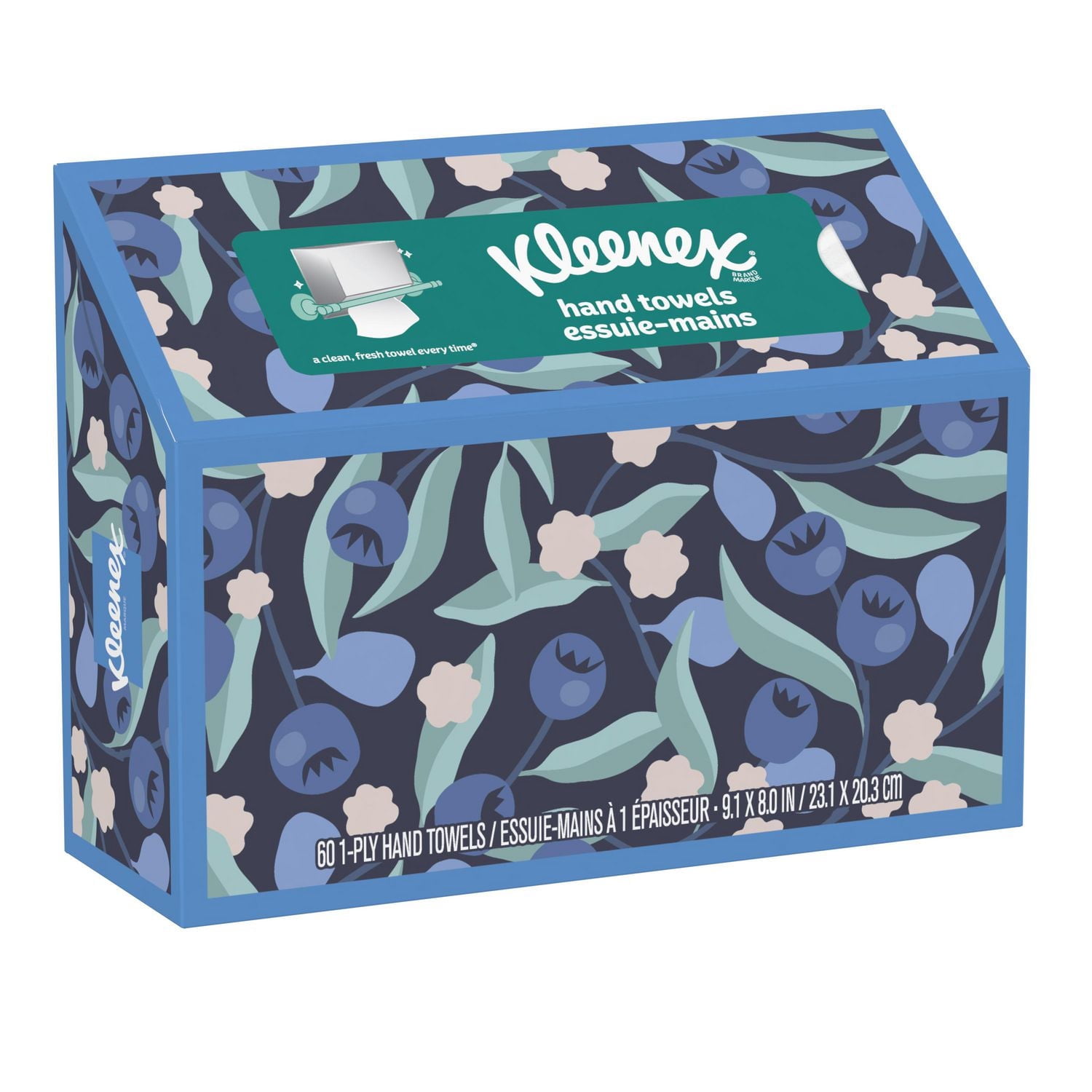 Kleenex Disposable Hand Paper Towels, 60 Count, 1 box, 60 Count