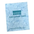 thumbnail image 4 of Libro de 120 colores de uñas, muestrario de colores de uñas, herramienta de manicura para esmalte en gel, salón de belleza. Azul, 4 of 9