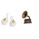 thumbnail image 1 of estatua de cisne,Estatuas y figuras de cisnes de cerámica modernas Esculturas,Estatua vintage,Estatua vintage de resina,figura artesanal,Escultura coleccionable,adorno artesanal de resina para, 1 of 8
