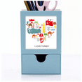 thumbnail image 1 of Heart Camel Lira National Flag Coconut Tree Desk Supplies Organizer Pen Holder Card, 1 of 3