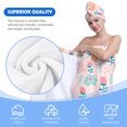 thumbnail image 6 of Colevkie Women 2 Pieces Adjustable Bath Skirt & Cap Bath Wrap Set Bath Wrap Towel Hair Drying Cap Soft Portable for Travel Bathroom Sauna Printed Vintage Florals Pattern, 6 of 8