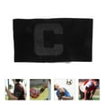 thumbnail image 4 of HLONK 2 Pcs Arm Band Basketball Captain Player Football Child Black, 4 of 8