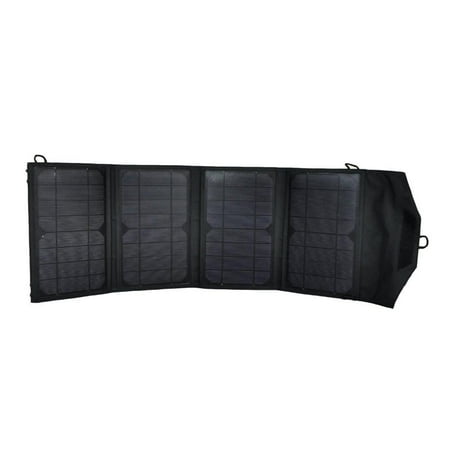 Ipod Set Instapark Mercury27 Portable & Foldable 27 Watts Solar Battery Charger with Dual 5V USB Ports and DC 12V Output for Smart Phones (iPhone & Android) and Tablet Computers (iPad and alike) ()
