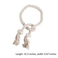 thumbnail image 3 of RuiJiao Liquidation Embrasses en Corde de Rideau en Coton Naturel - Embrasses Décoratives pour Rideaux Style Rural Embrasse de Draperie (Beige'), 3 of 6