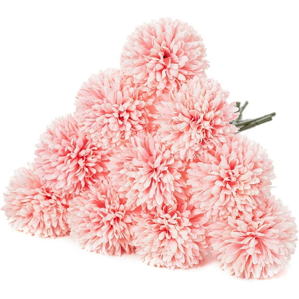 Hydrangea Silk Flowers Large Artificial Flowers with Stem Fake