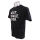 thumbnail image 4 of Camiseta negra para hombre con frases para el Día del Padre, el mejor tío del mundo. ¡Un regalo genial! L, 4 of 9