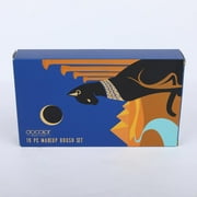 Docolor Makeup Brushes 19Pcs Bastet Cat Kabuki Foundation Blending Face Powder brush Concealers Eyeshadow Fan Makeup Brush Set