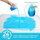 thumbnail image 4 of Pañal superabsorbente para mascotas, almohadillas desechables para entrenamiento de perros, pañales saludables para gatos, pañales para perros, tapete de superficie de secado rápido, 100 unidades, 3, 4 of 5