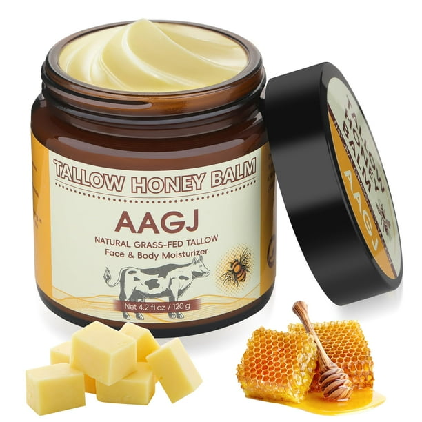 Crema hidratante AAGJ Beef Sebo con miel cruda 120 ml