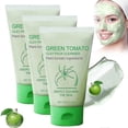 thumbnail image 1 of Green Tomato Clay Mask, Green Tomato Clay Mask Pore Cleanser, Purifying with Green Tomato Extract, Sebum & Clogged Pore Care, Exfoliation, Vegan, 1 of 5