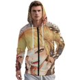 thumbnail image 2 of Himiko Toga Jacket Casual Oversized Hoodie Stylish Zipper Hooded Sweatshirt Warm Loose Outerwear 2XL, 2 of 8