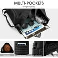 thumbnail image 2 of G4Free Drawstring Gym Backpack with Shoes Compartment Water-Resistant Sports Bag for Men Women, 2 of 9