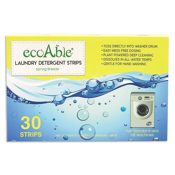 Laundry Detergent Sheets Eco Friendly Strips for Standard and HE