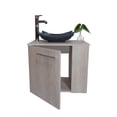 thumbnail image 3 of Gabinete para baño DECOMOBIL con Lavamanos y Monomando Derecho Encino Polar, 3 of 4