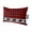 Red, variant on Chaise Lounge Headrest Pillow 1 Pack, Red Black Plaid Waterproof Chair Pillows with Insert & Adjustable Elastic Strap for Beach Pool, Country Vintage Bear Buffalo Gingham Outdoor Patio Pillow