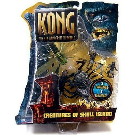 King Kong 8th Wonder of the World Creatures of Skull Island Action Figures