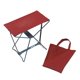 thumbnail image 5 of Taburete de pesca plegable, taburete de camping plegable, silla de pesca portátil y suave Rojo, 5 of 9