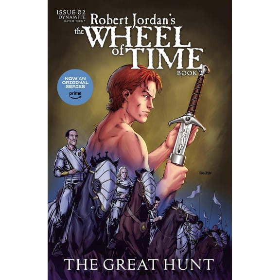Collectible Wheel Of Time Great Hunt #2 Cvr B Gunderson Dynamite Comic Book