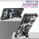 thumbnail image 4 of Funda protectora magnética de TPU + PC con soporte para Samsung Galaxy A52 4g/5g con armadura de camuflaje a prueba de golpes, 4 of 5