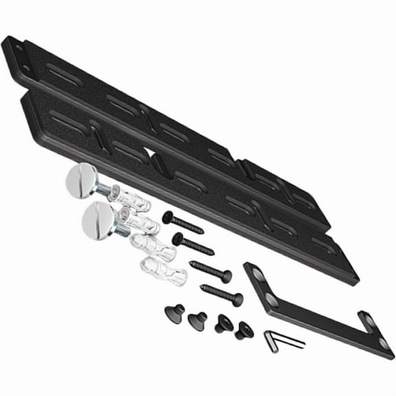 Soundbar Wall Installation Bracket Reinforced Steel Frame Vibration Control Design