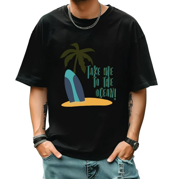 Men's Short Sleeve Graphic T shirt Collection Summer New Trend Sports Shirt Select