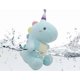thumbnail image 3 of Cute Dinosaur Plush Stuffed Animal Plush Toys,Stuffed Squishy Animal Kawaii Pillow,Soft Cartoon Plushie Hugging Toy Gifts for Kids Sleeping (Pink,13.8, 3 of 4