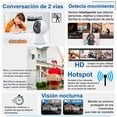 thumbnail image 2 of Vak Video Camara De Seguridad M10 Wifi Ia Luz Nocturna, 2 of 5